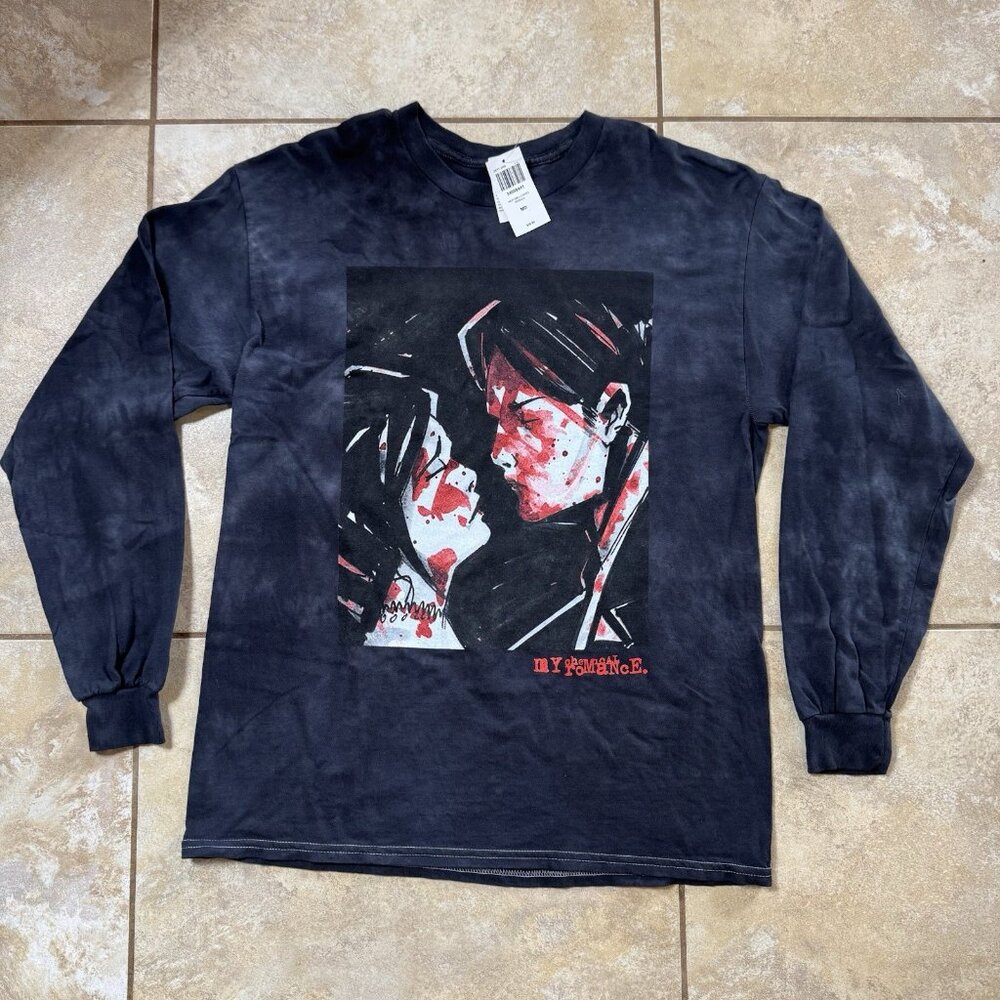 My Chemical Romance Lovers Sweet Revenge Album Cover Long Sleeve Shirt MEDIU New